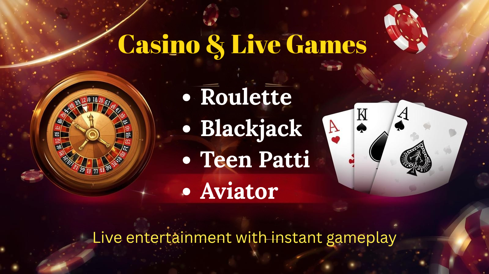 Casino and live games