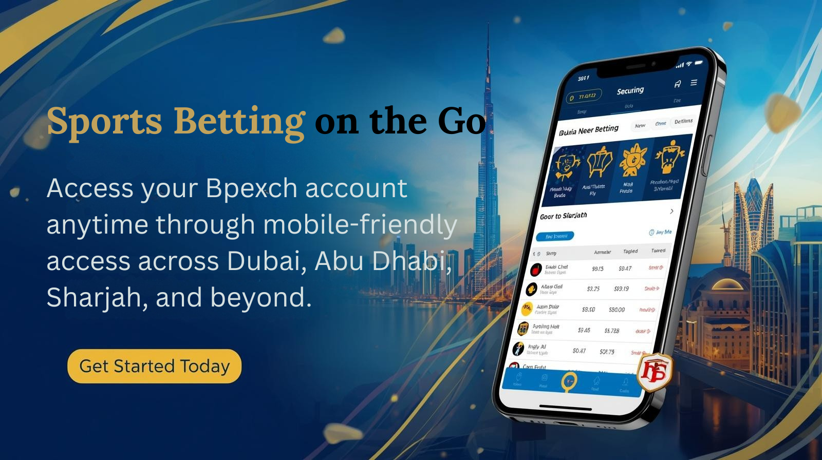 Access your Bpexch account anytime through mobile access across Dubai